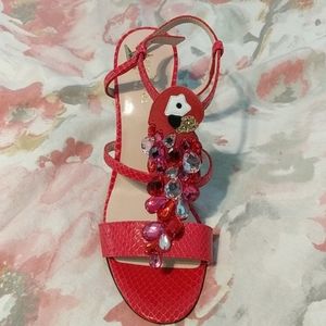 Kate Spade parrot heels